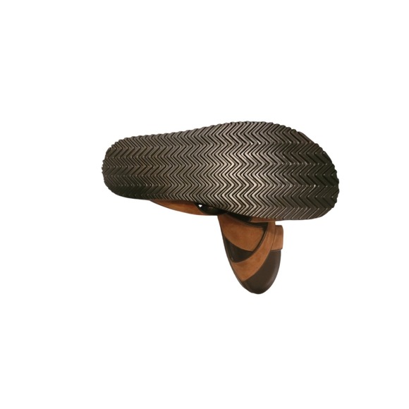 Italian Leather Mens Tan Del Toro Amalfi Crossover Sandal NEW - Picture 9 of 11